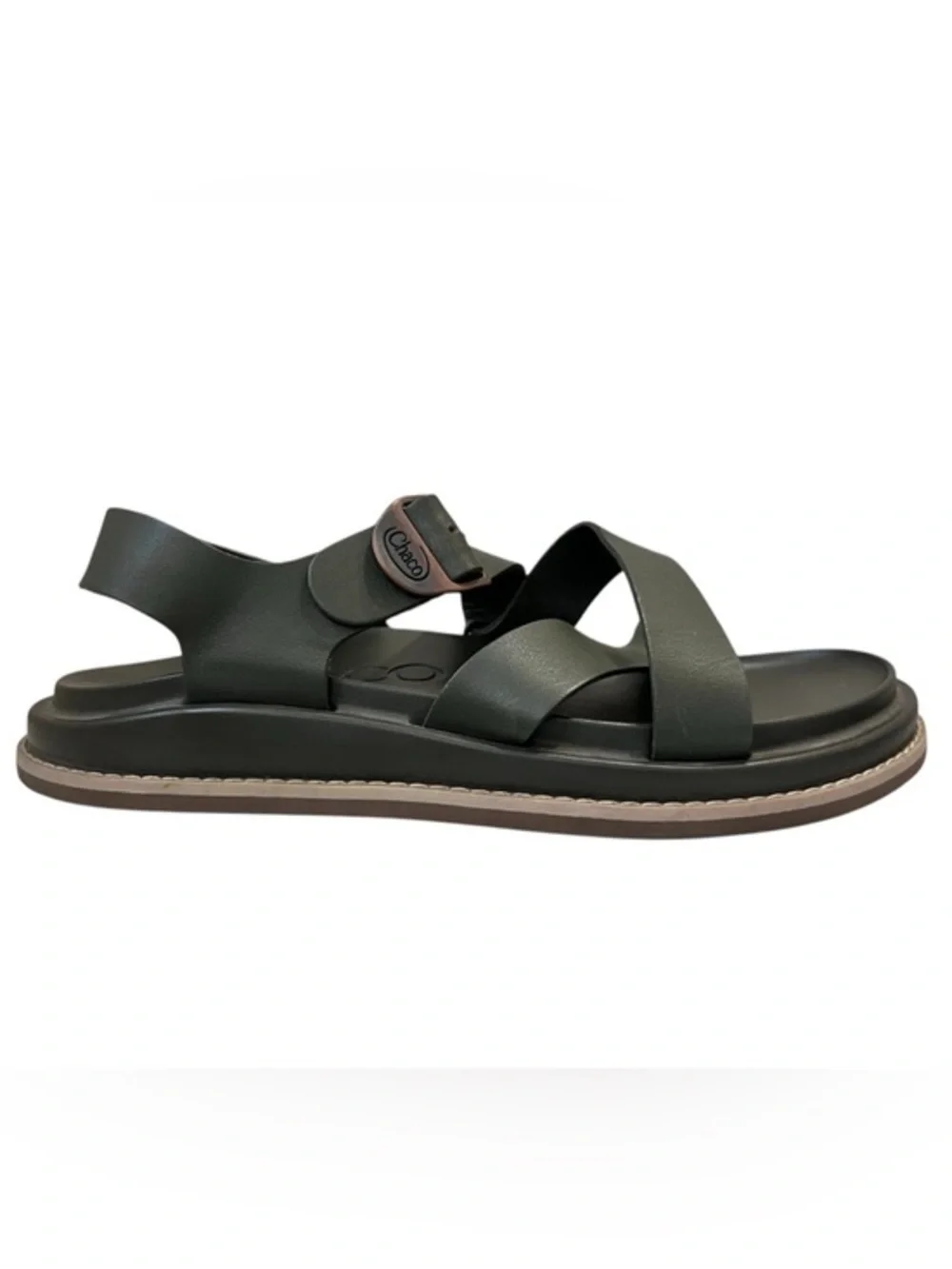 Chaco Women’s Townes Sandals Olive Night Size 7 - Picture 2 of 9